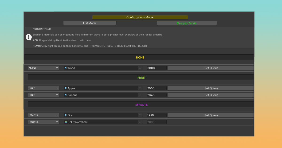 Render Order Settings Editor | Utilities Tools | Unity Asset Store