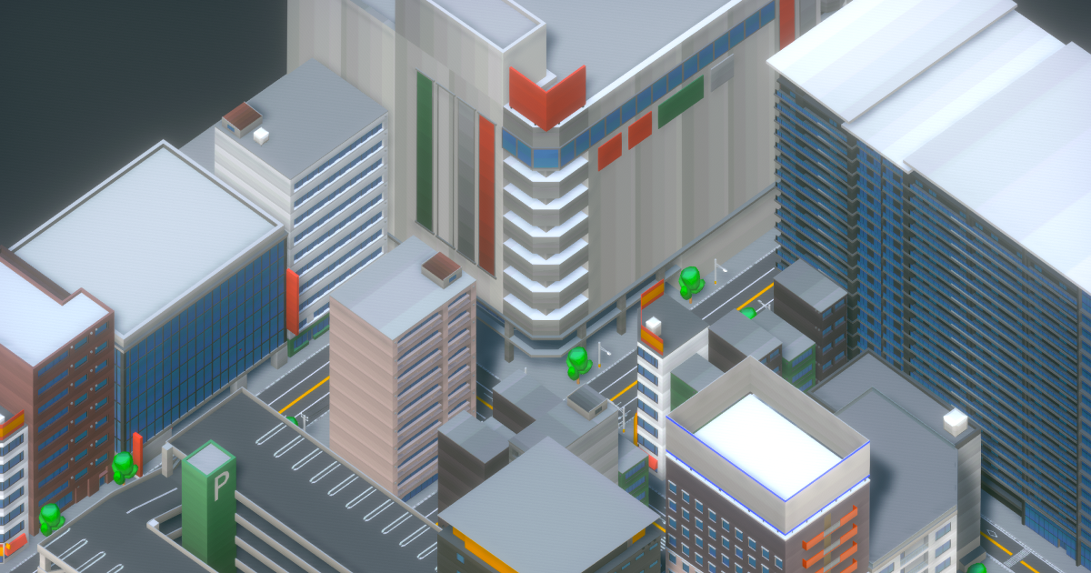 Simple building pack | 3D Urban | Unity Asset Store