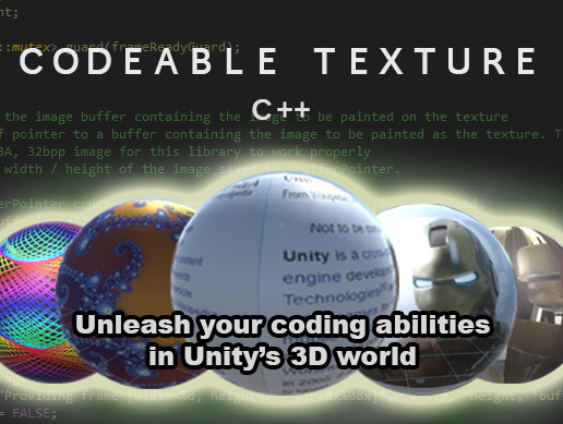 Codeable Texture (C++) | 2D Textures & Materials | Unity Asset Store