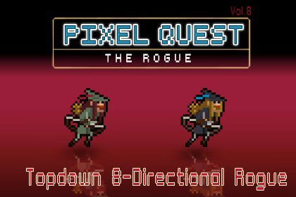 2D Pixel Quest Vol.8 - The Rogue