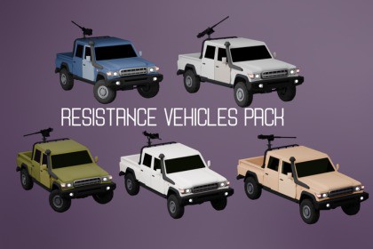 Resistance Vehicles Pack