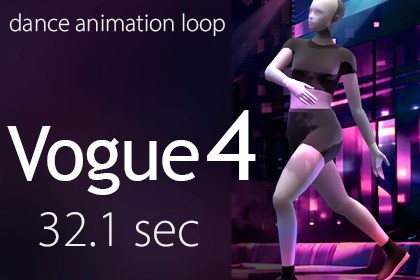 dance: Vogue 2 - animation loop (130bpm)