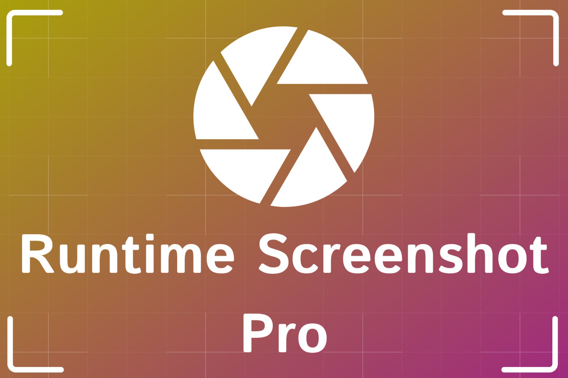 Runtime Screenshot Pro | Camera | Unity Asset Store