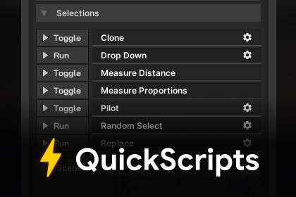 QuickScripts - Editor Tooling Framework