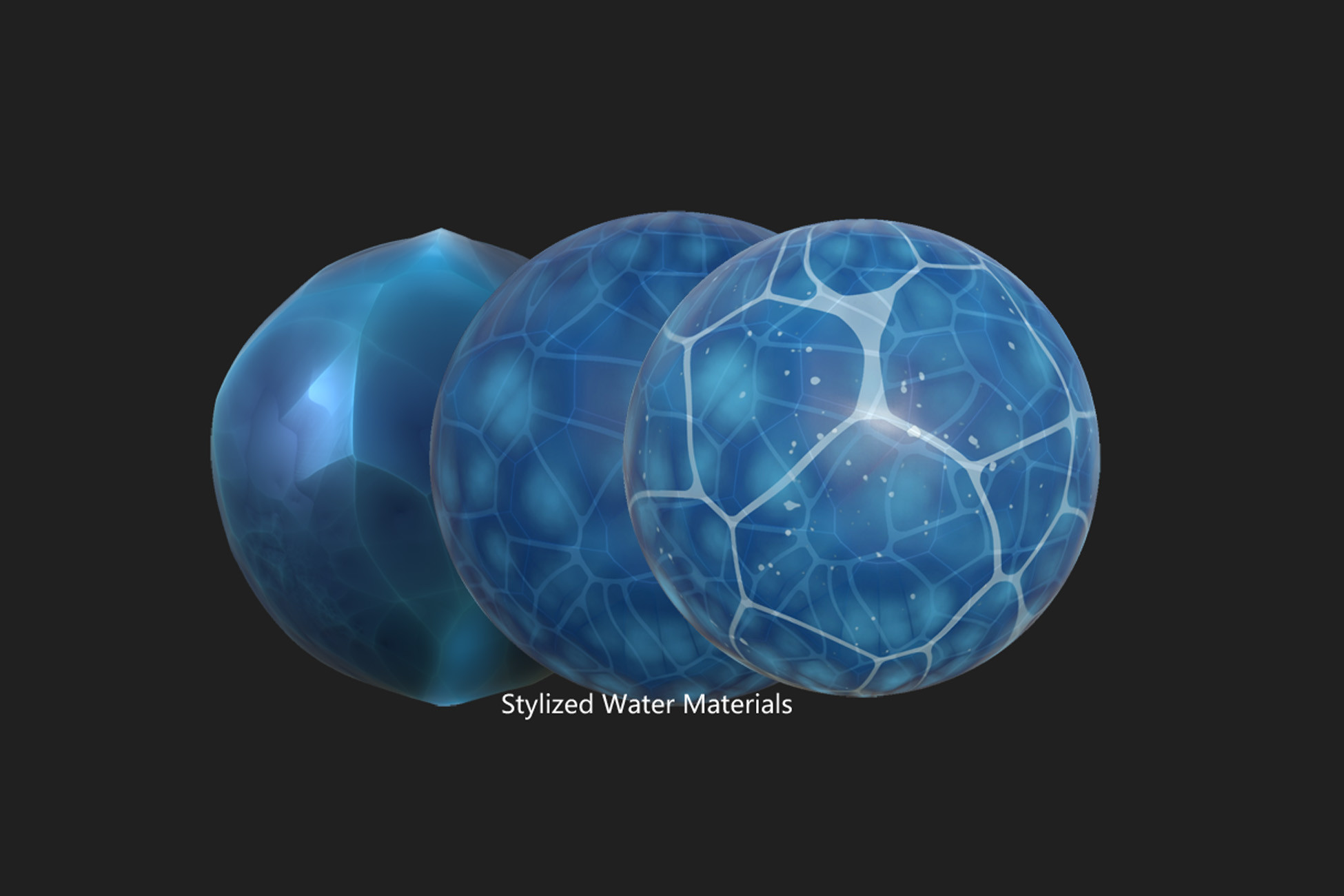 Stylized water and Ice materials | 2D Water | Unity Asset Store