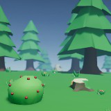 Stylized Harvestable Nature: Forest Assets & Prefab Painter