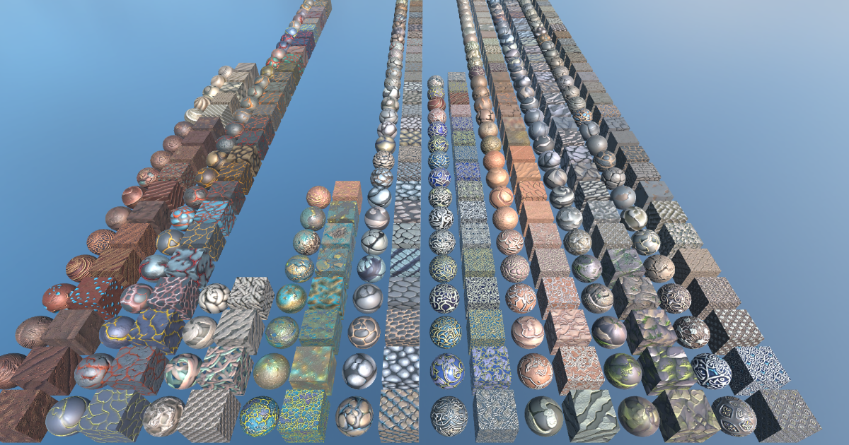 500 Stylized Materials | 2D Textures & Materials | Unity Asset Store