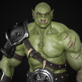 Realistic Orc Character