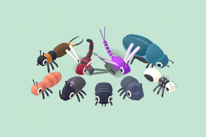 Quirky Series - Insect Animals Vol 4