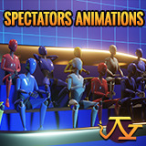Spectators animations (Motion Cast#02 Vol.1)