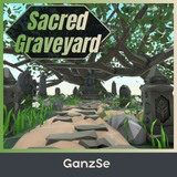 GanzSe Sacred Graveyard - Stylized Low Poly Environment