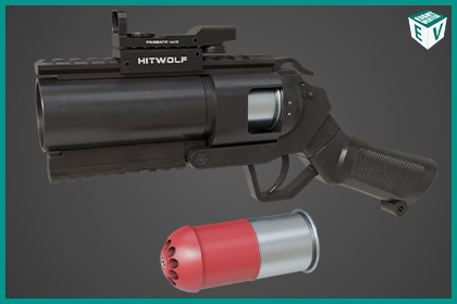 Grenade Launcher 07 URP HDRP Textures