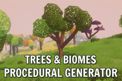 Procedural Nature Generator - Trees, Biomes & Environment