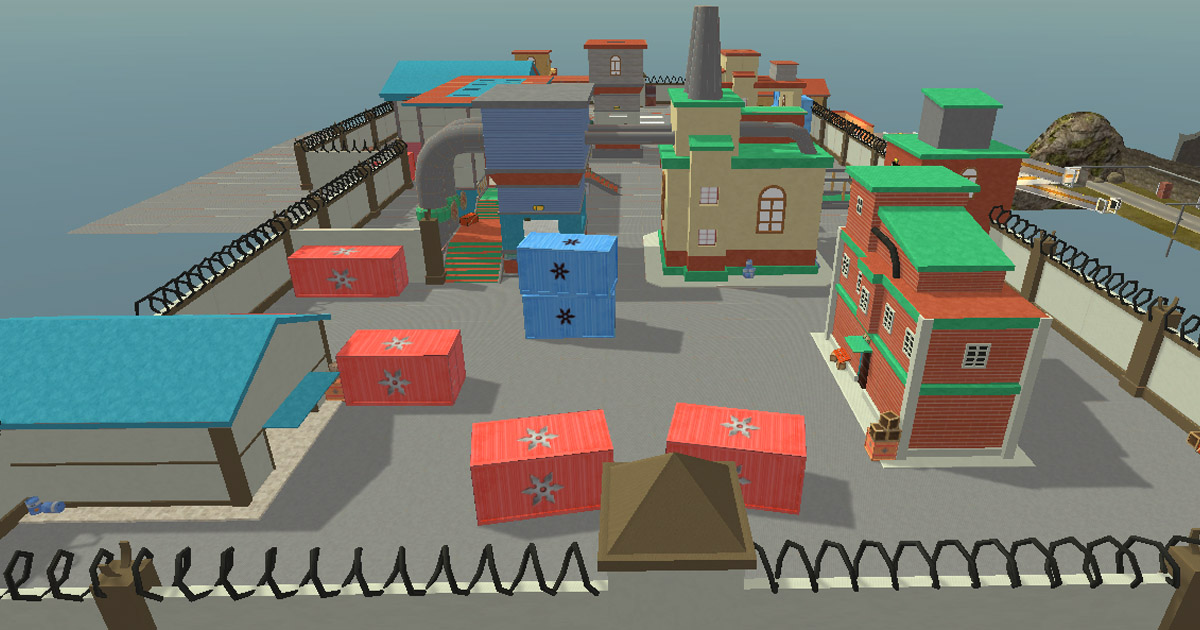 Shooting Modular Game Environment Pack | 3D Urban | Unity Asset Store