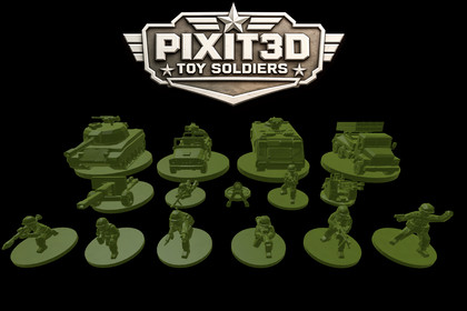 Pixit3D - ToySoldier Land Army