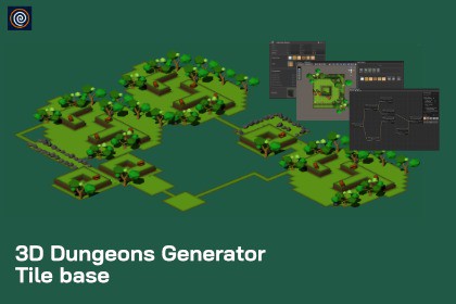 3D Dungeons Generator