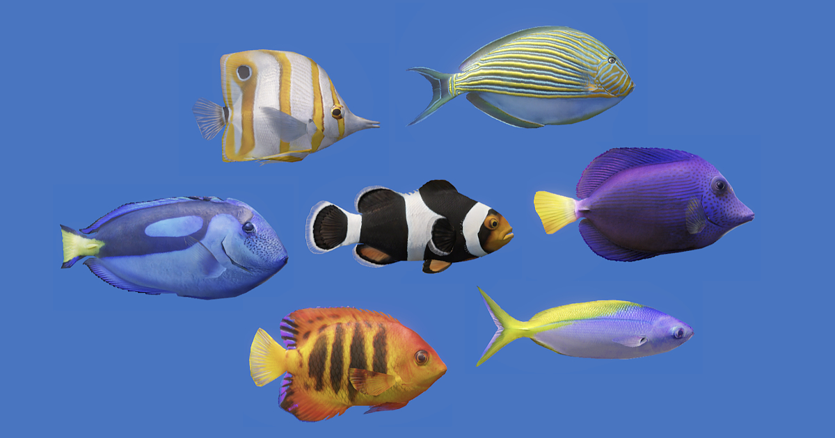Aquarium Fish 7 | Characters | Unity Asset Store