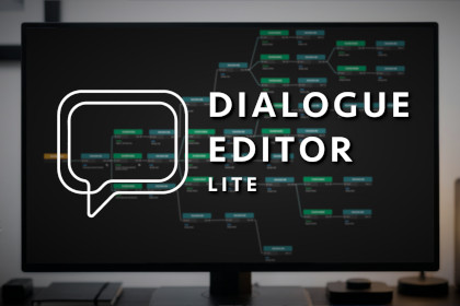 Dialogue Editor Lite: Graph-Based & Localization Ready