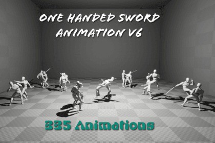 One Handed Sword Animation V6