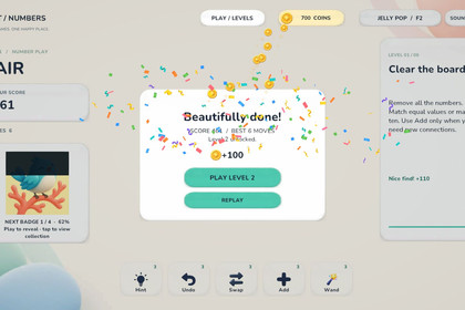 Pocket Numbers - 5 Number Puzzle Games & 20 Themes