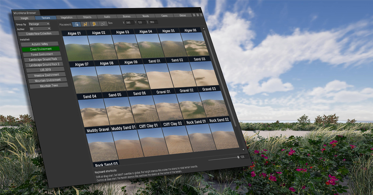 Microverse Unity Biomes and Presets for MicroVerse + NatureManufacture | Terrain | Unity ...