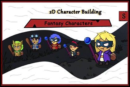 2D Character Building - Fantasy Characters