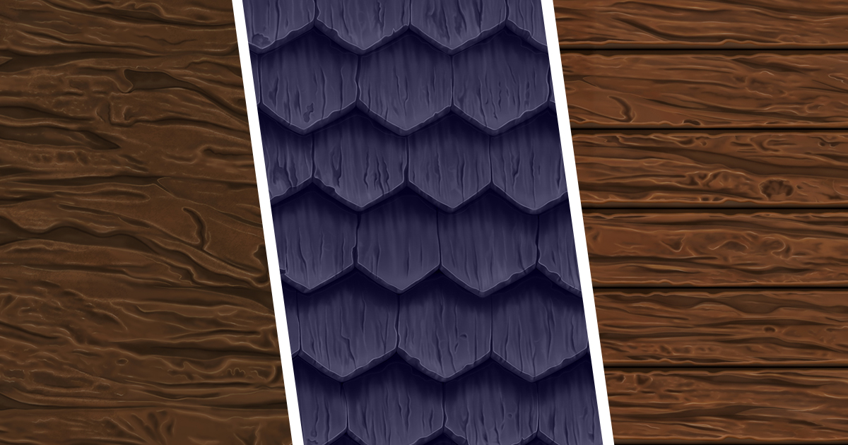 Hand Painted Seamless Wood Texture Vol 6 2D Wood Unity Asset Store