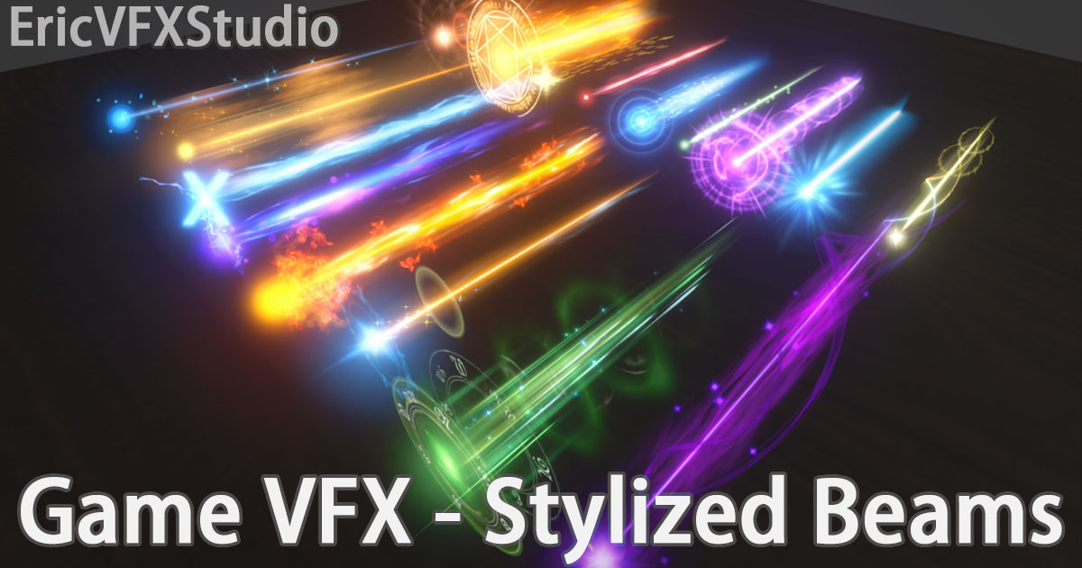 Beam Pro Unity Software Game VFX - Stylized Beams | VFX Particles | Unity Asset Store