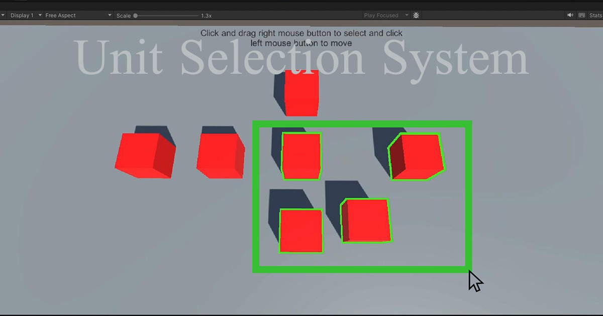 Unit Selection System | Input Management | Unity Asset Store