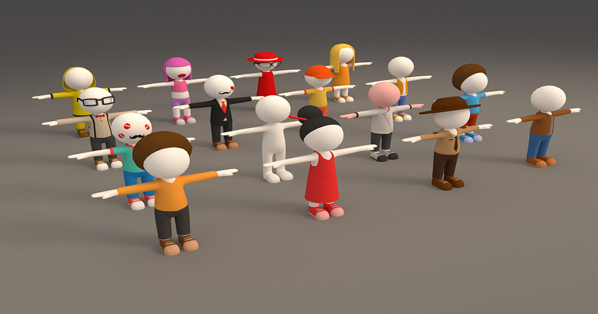 Unity Stick Men Stickman - Hyper Casual Characters 3D | 3D Characters | Unity Asset Store