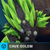 Stylized Cave Golem