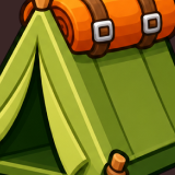 Adventure Utility and Travel Icons Pack for Backpack Camping Quest Survival
