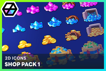 2D Icons - Shop Pack 1