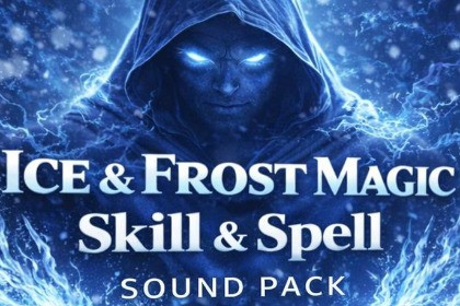 Ice & Frost Magic Skill Spell Sound Pack