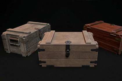 Tactical Wooden Crate A