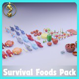 Survival Food Pack – Low Poly Assets