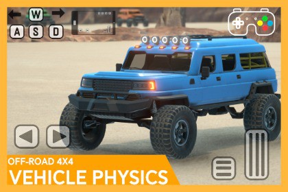 LWB 4x4 - Heavy Duty Off-Road SUV Vehicle Physics