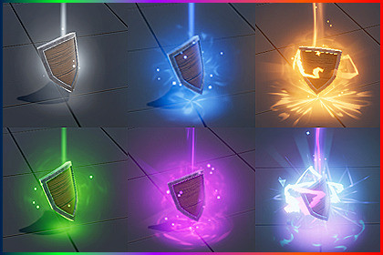 Stylized Loot Drops