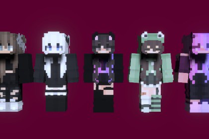 Voxel Girl Character Pack