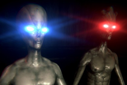 Aliens pack - Grey Alien and Alien realistic 2