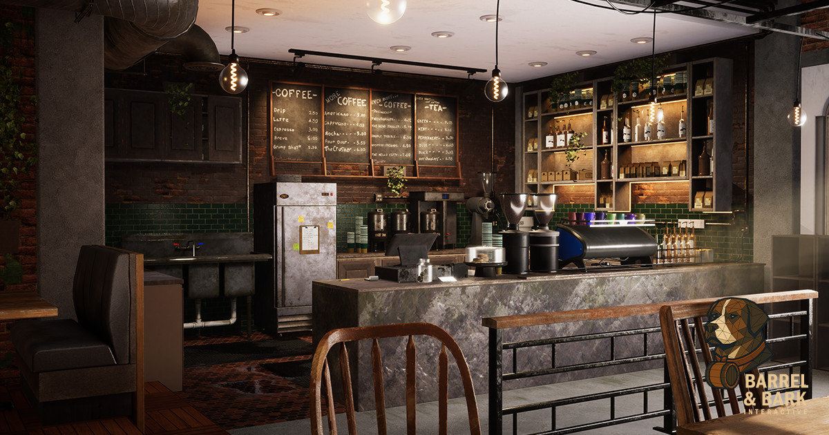 The Library Cafe | 3D Environments | Unity Asset Store