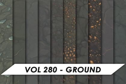 Stylized Textures - Vol 280 - Ground