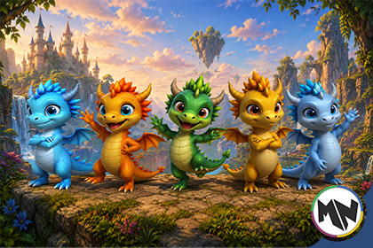 Baby Daino Pack 1 (HQ)