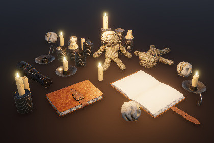 Dark Room Props