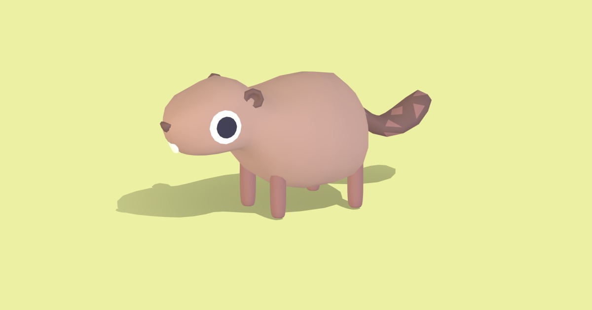 Beavers Unity Beaver - Quirky Series | Characters | Unity Asset Store