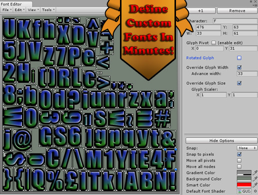 Unity Asset Packer Font Setter-Packer | Level Design | Unity Asset Store