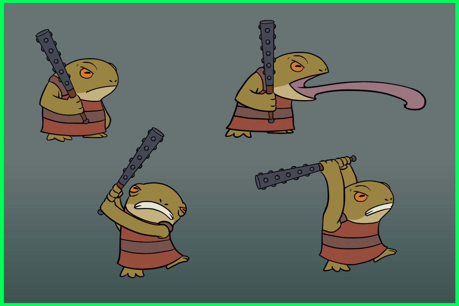 Toad - Animated Hand drawn character | 2D Characters | Unity Asset Store