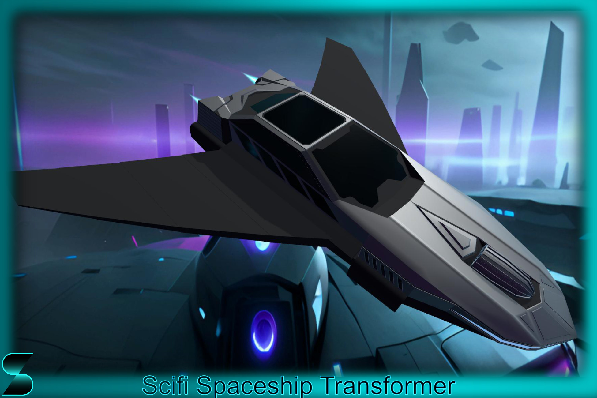 Unity Prime Transformers Scifi Spaceship Transformer | 3D 交通工具 | Unity Asset Store