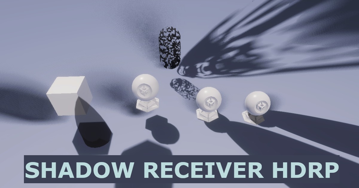 Shadow Receiver HDRP (AR/MR Directional, Additional, & Area Light ...