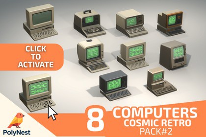 Retro Luggable Computers Pack